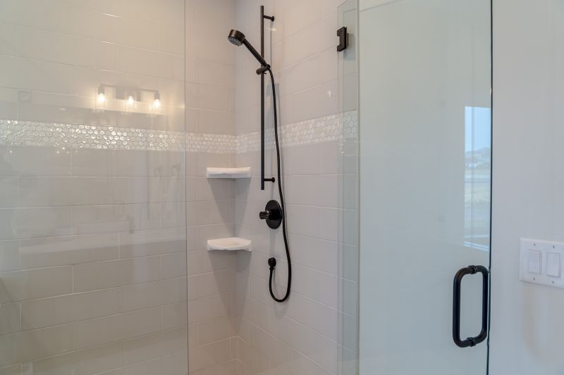 Modern Shower with Glass Walls